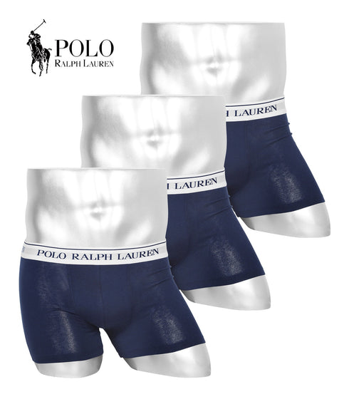 ポロ ラルフローレン POLO RALPH LAUREN ワケあり 【3枚セット】CLSSIC TRUNK メンズ ボクサーパンツ 【メール便】